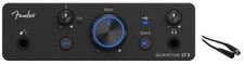 Fender Quantum LT 2 USB-C 2x2 Bus-Powered Recording Interface XLR Cable