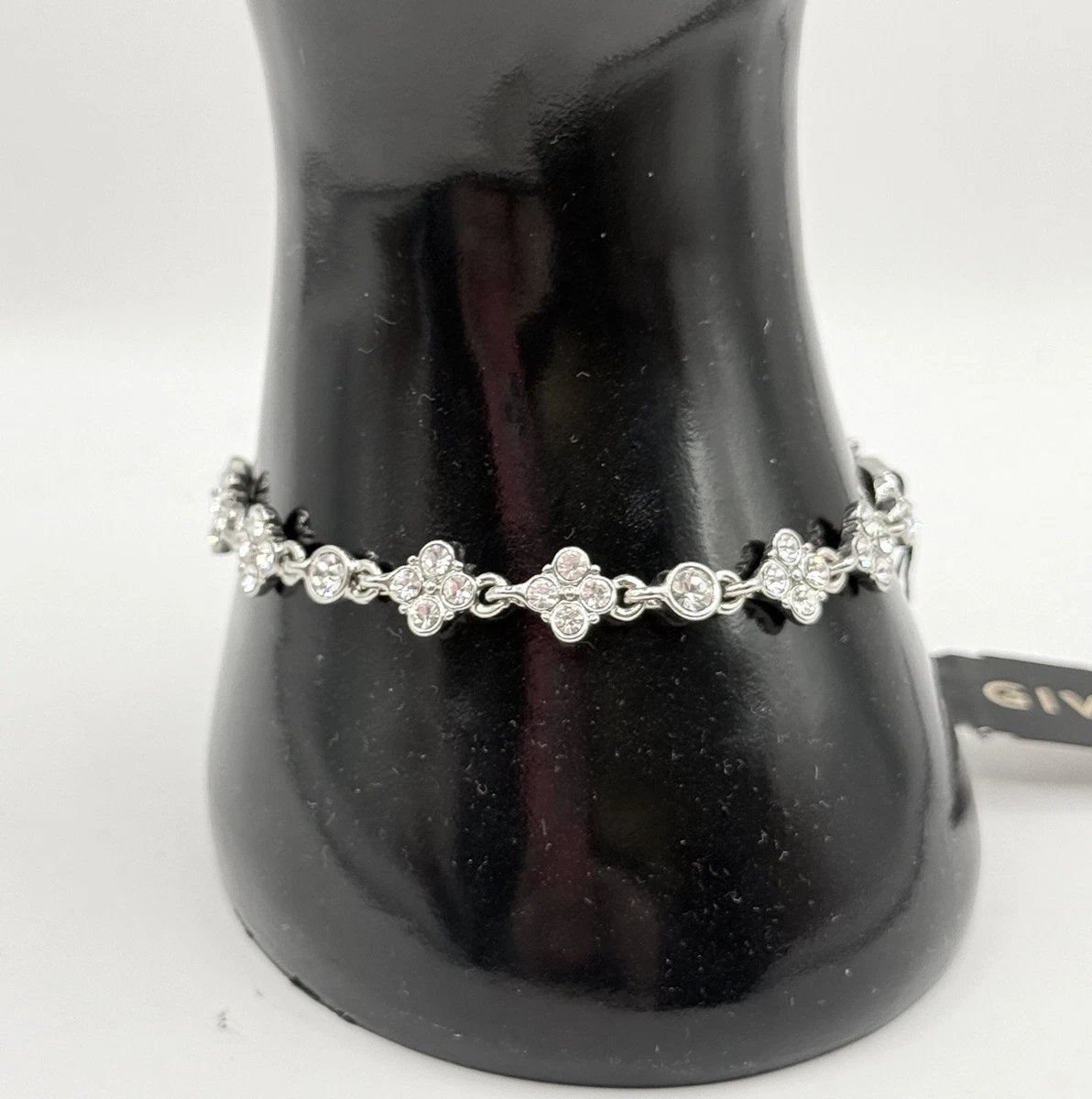 Givenchy Crystal Silver Fashion Bracelets for sale - eBay