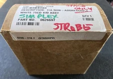 SIMPLEX 4904-9343 75CD WHITE WALL MOUNT STROBE 0626697 - BRAND NEW