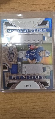 Sam LaPorta 2023 Panini Plates & Patches Rookie Reflections RR-15 /75 Patch RC