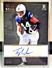 Tyler Warren AUTOGRAPH Indianapolis Colts Dark Grey Matte Wild Card 2025