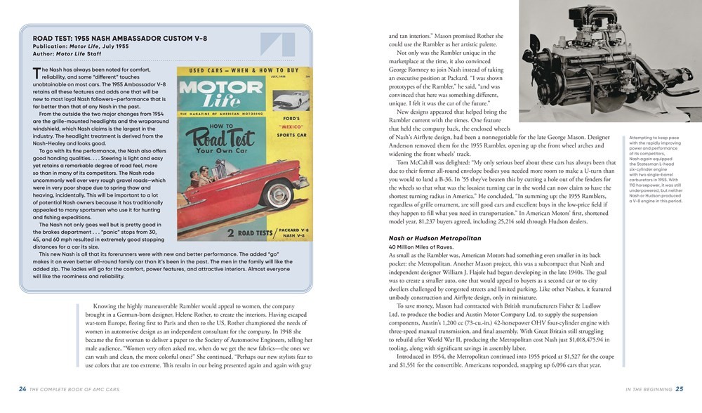 The Complete Book of AMC Cars 9780760387016| eBay