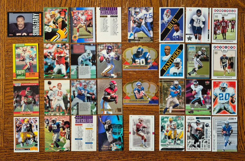 NFL Football RC Rookie Stars Veterans Card 32 Card Lot Free Shipping! Free S/H!
