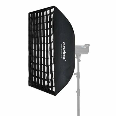 DE Godox 60*90cm Strip Softbox Bowens Softbox Beleuchtung mit Grid für Studio