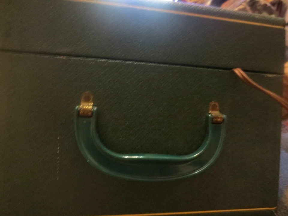 Vintage Dynavox Mala Toca-discos Portátil Reparo de Alta Fidelidade - Imagem 3 de 4