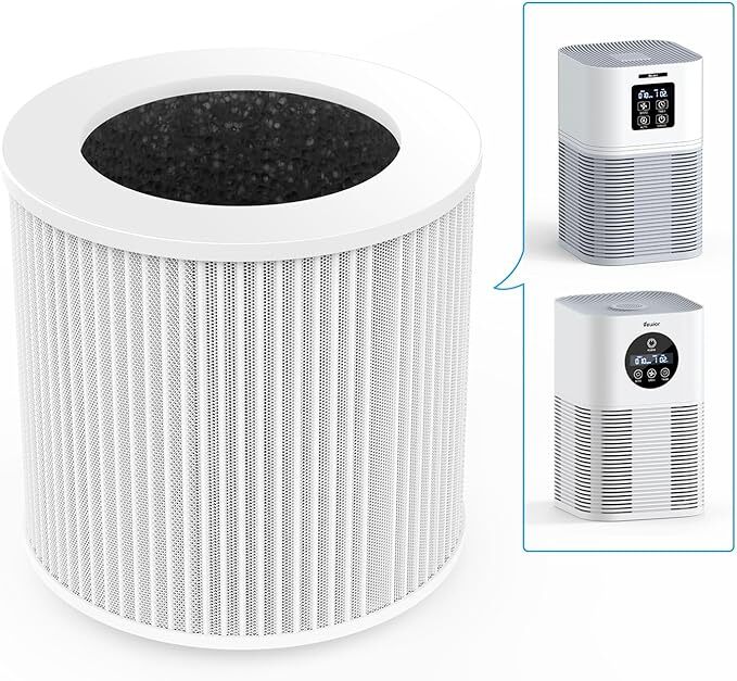 Air Purifier A1 Replacement Filter VEWIOR H13 True HEPA Air Cleaner Filter USA-image