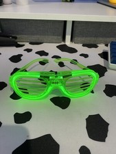 green light up glasses led