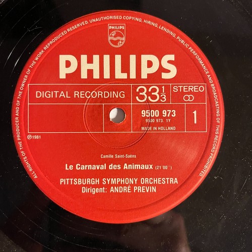 Camille Saint-Saëns - Carnaval Des Animaux / Ma Mère L'Oye Vinyl,LP 1981 Philips - Imagen 3 de 3