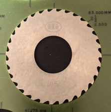 ITI 2-1/2 x 0.0495 x 1 40T Solid Carbide Slitting Slotting Saw
