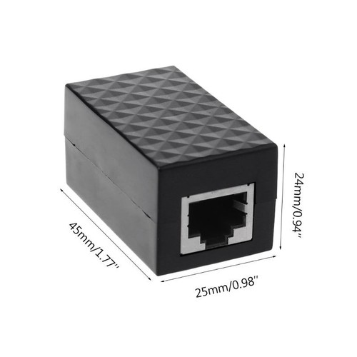 for Arrester RJ-45 Adapter Ethernet Surge Protector Protect De - Zdjęcie 2 z 6