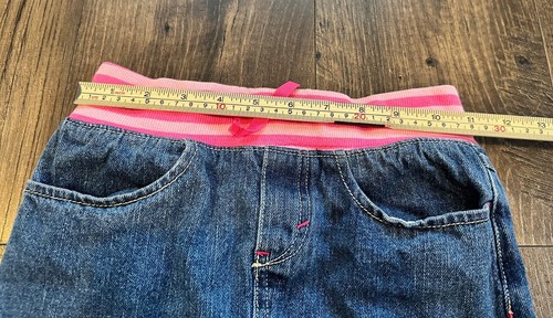 GUC 2012 Gymboree Girl's Denim Skirt with Pink Shorts, Loveable Giraffe, Size: 8 - Picture 3 of 6