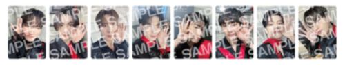 ATEEZ JAPAN NOT OKAY POB Photo card ATINY JPFC Solo UMS Tower R HMV photo card - Picture 6 of 6