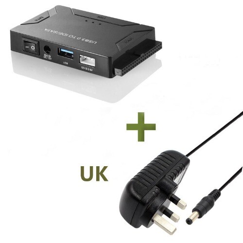 Adaptateur USB 3.0 vers Dsique Dur IDE/SATA, POSUGEAR Adaptateur USB Disque Dur - Afbeelding 8 van 9