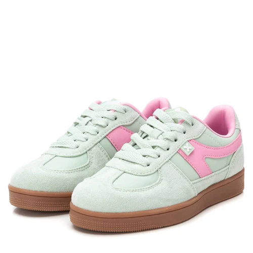 Zapatilla deportiva informal Xti para niñas en aguamarina con rosa Multi 151149 - Imagen 1 de 4