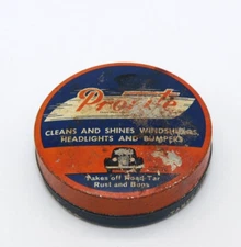 Vintage Provite Bug Tar Rust Remover Round Tin Can