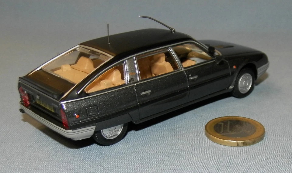 Norev 1/43 : Citroën CX25 Prestige Présidentielle Jacques Chirac 1995 - Photo 3/4