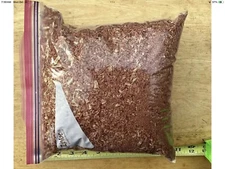 Red Cedar Wood Shavings Chips Sawdust 1 Gallon Bag
