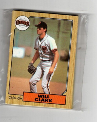 1987 SAN FRANCISCO GIANTS O-Pee-Chee TEAM SET (14) *TS1738