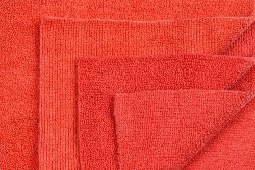 24 un. toalla de microfibra sin bordes para detalles de pulido 16x16" 380 GSM roja - Imagen 5 de 6