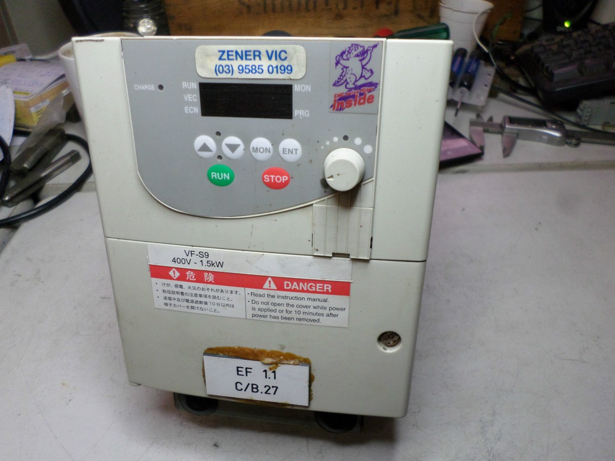 TOSHIBA VARIABLE SPEED DRIVE - VFS9-4015PL-WP -- 1.5kW (2HP) 3Ph