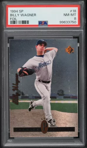 1994 SP Foil #18 Billy Wagner RC ROOKIE PSA 8