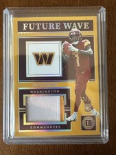 2022 Encased Football Rookie Gold Future Wave Patch Jahan Dotson #FWM-10 /25
