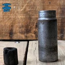 Vintage Snap-On Tools SF261 USA 3/8" Drive 12pt 13/16" SAE Deep Chrome Socket