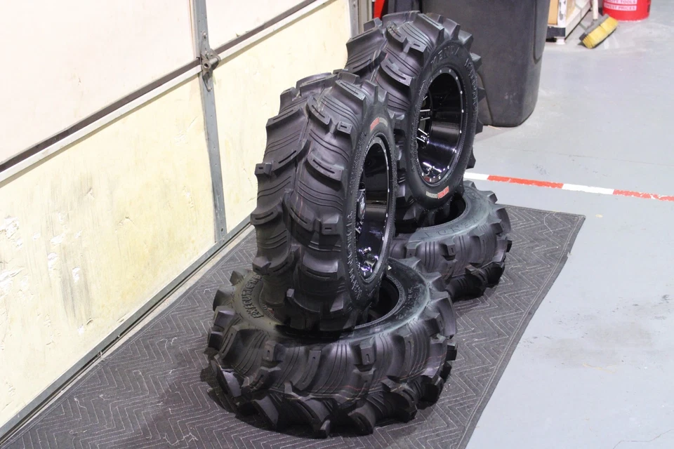 YAMAHA BIG BEAR 400 SRA 25" EXECUTIONER ATV TIRE & HL4 WHEEL KIT SRA1CA - Image 3 of 4