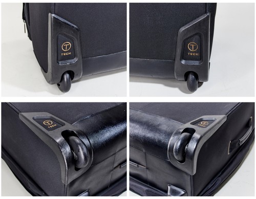 TUMI T-Tech Data Continental Black Ballistic Suiter Suitcase Luggage Bag 25" - Picture 21 of 22