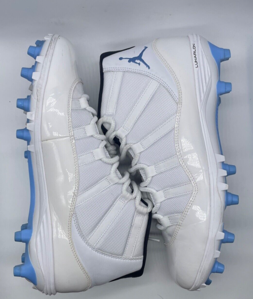Size 12 - Air Jordan 11 Retro Columbia / Legend Blue Football