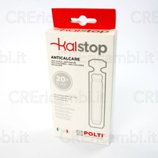 POLTI Anticalcare Kalstop 20 Flaconi x 5 ml Vaporetto Lecoaspira Unico Vaporella