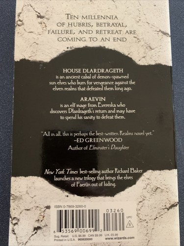 RICHARD BAKER Forsaken House: Last Mythal Book 1 - Wizards 2004 Forgotten Realms - Bild 6 von 6