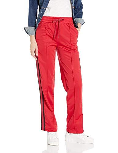 パンツ ARMANI stripe wide straight slacks pants Armani Exchange Women's Wide Leg with Stripe Drawstring