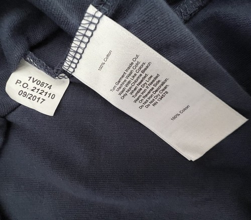 Vineyard Vines Langarmshirt blau Urlaub Santa Wal Grafikdruck Erwachsene M - Bild 9 von 17