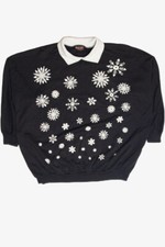 Vintage Black Holiday Sweatshirt 63047