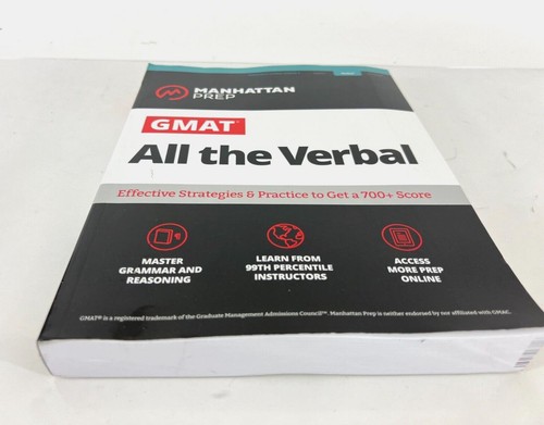 Manhattan Prep GMAT | All the Verbal: Effective Strategies... | Paperback - 第 1/6 張圖片