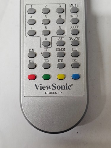 GENUINE ORIGINAL VIEWSONIC RC00071P TV REMOTE CONTROL - Picture 3 of 4