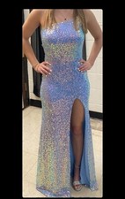 Light Blue Homecoming/prom Dress