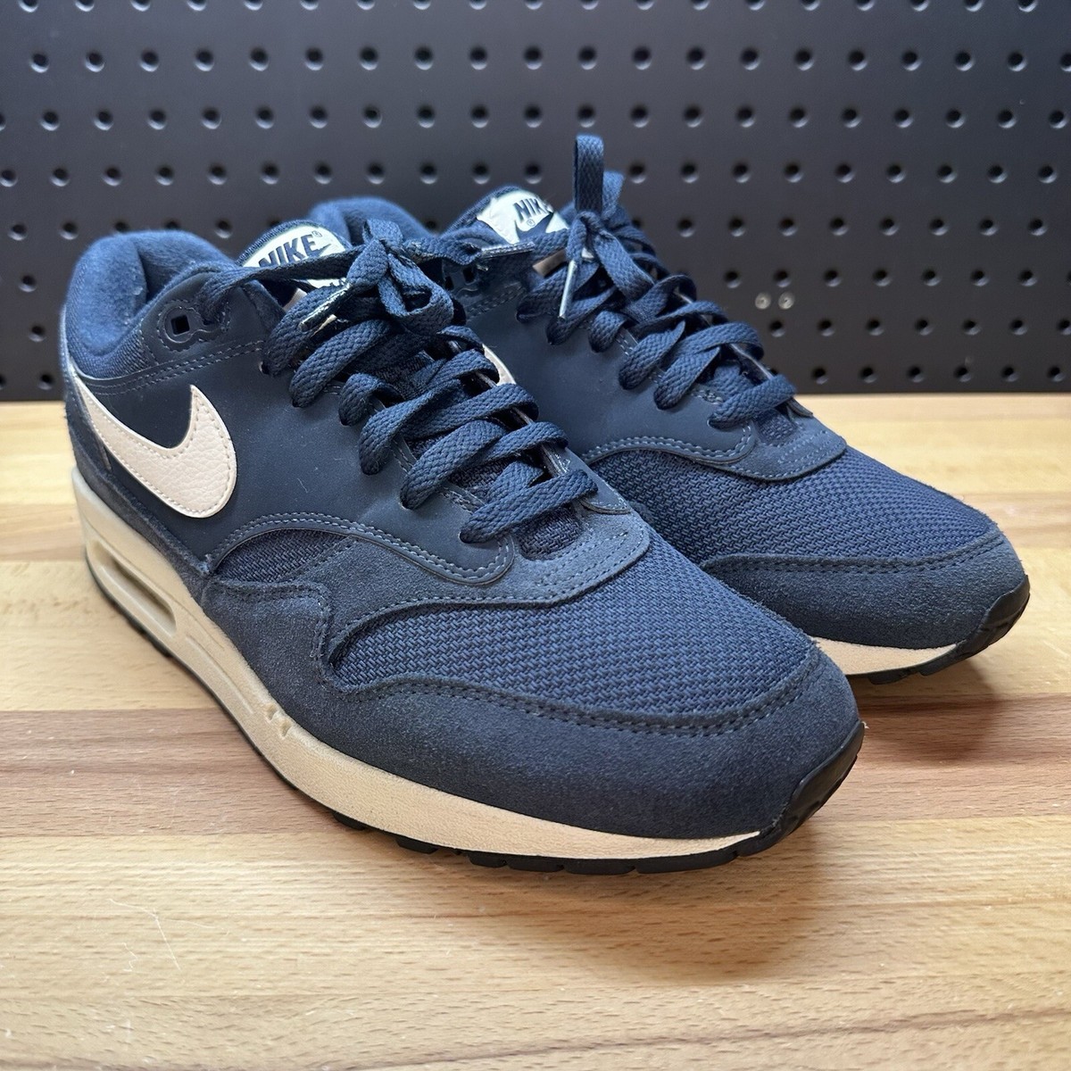 Nike Air Max Armory Navy Blue White Running Shoes AH8145-401