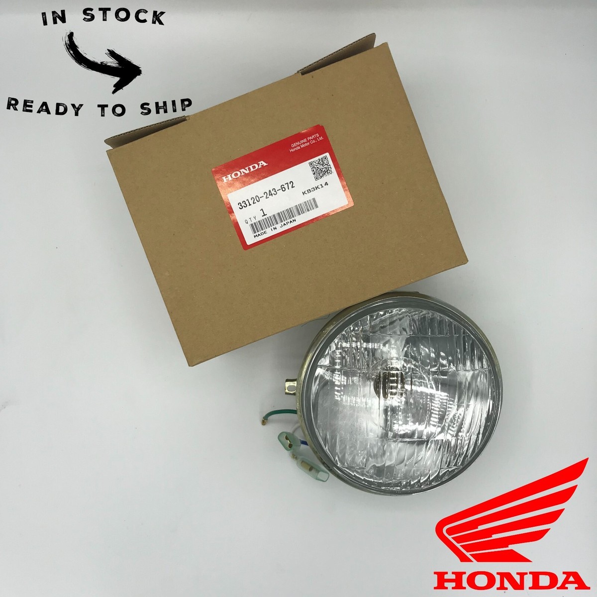 Genuine OEM Honda Headlight Assembly 33120-243-672 | eBay Genuine OEM Honda Headlight Assembly 33120-243-672 | eBay