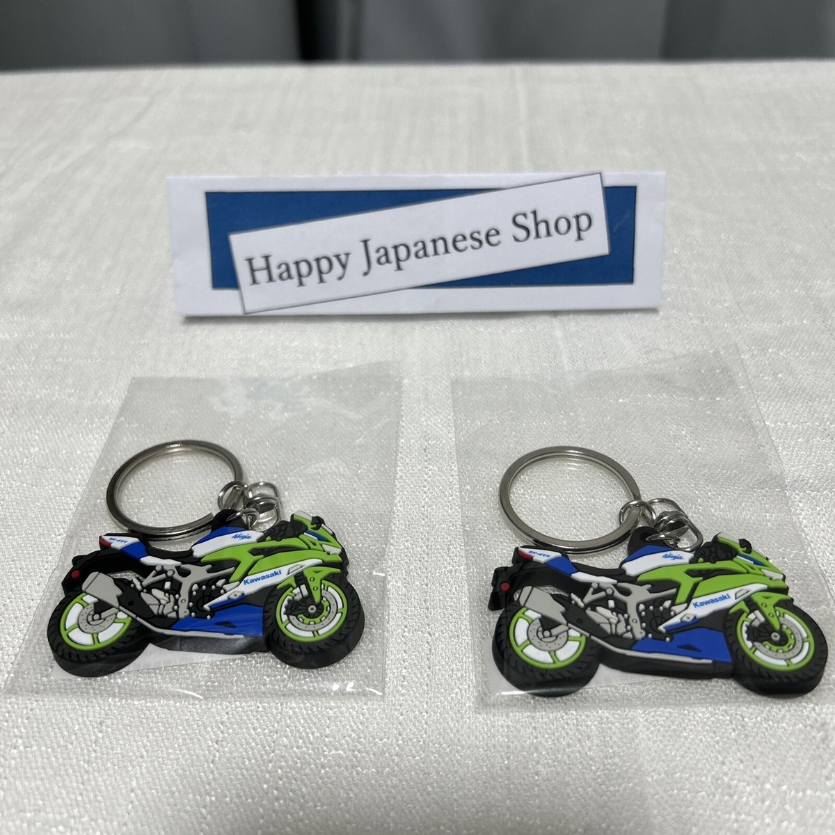 2024 Kawasaki Ninja ZX-4RR 40th Motorcycle Rubber Keyring 2024 Kawasaki Ninja ZX-4RR 40th Motorcycle Rubber Keyring