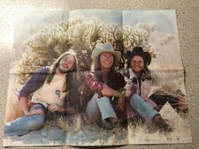 1976 America Hideaway LP Poster Insert ONLY - NO ALBUM