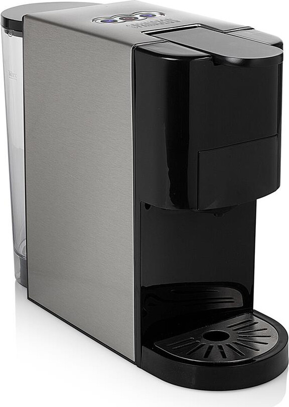 PRINCESS Macchina da Caffè a Capsule 1 Tazza 0.8 lt Nero Argento 249451