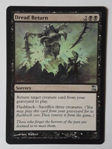 Dread Return Time Spiral Magic the Gathering mtg x1 - Picture 1 of 1