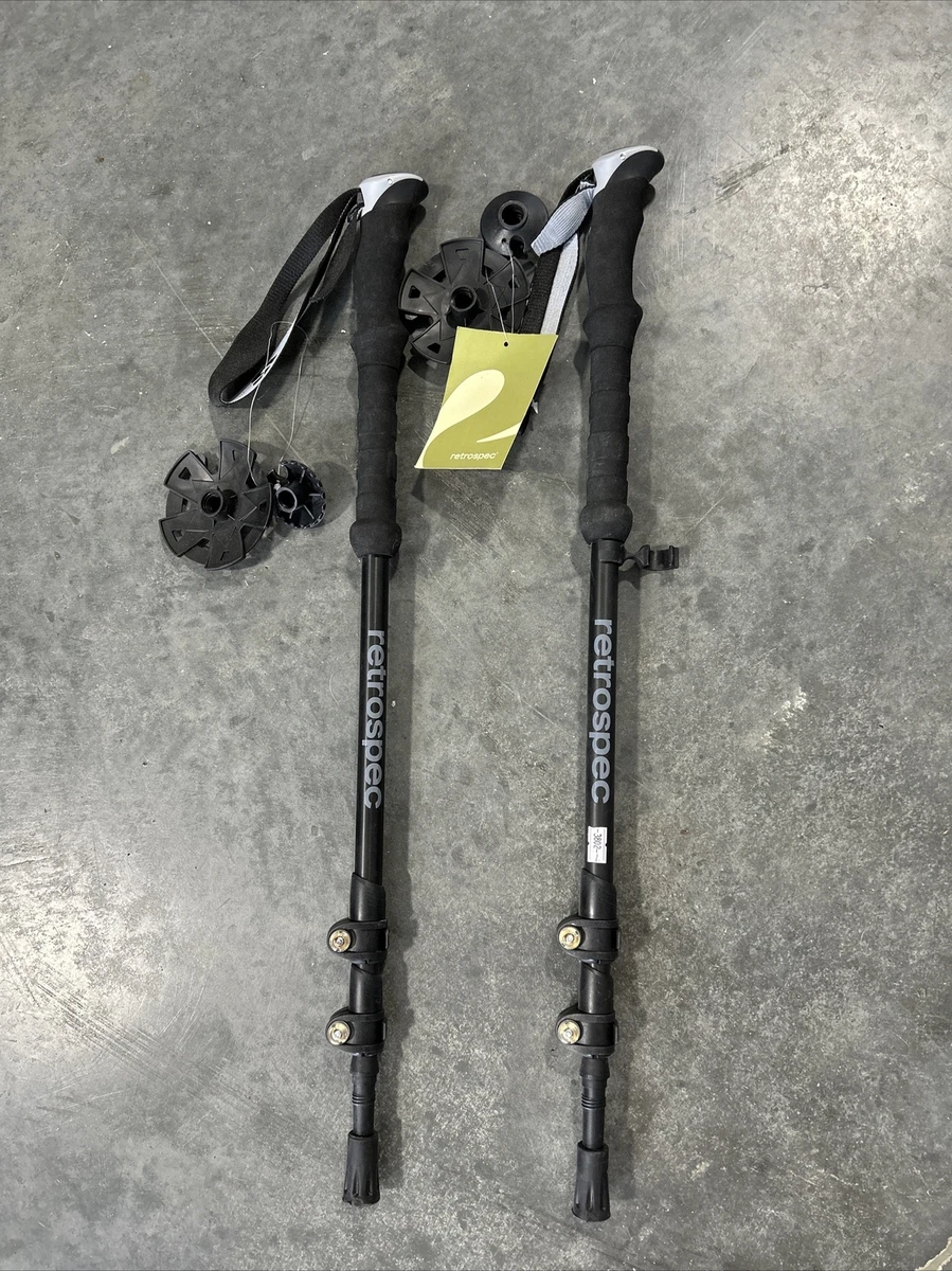 RetroSpec Trekking Poles Hiking Walking Mountain Sticks Expandable