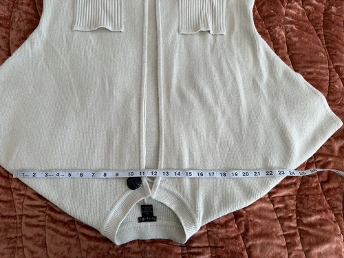 Vintage Tally Ho Cardigan Women’s Medium Open Design With Single Button Pockets - Picture 8 of 17