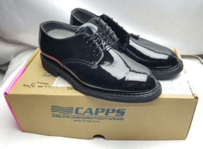 Women's US Military Capps High Gloss Dress Shoes Black Szs 7, 8, 9