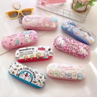 Etui Für Sonnenbrille Lilo & Stich Hülle Schutz Doremon Hello Kitty