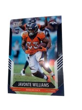 Javonte Williams Score Update Silver Prizm NFL Chronicles 2021 Rookie Card RC