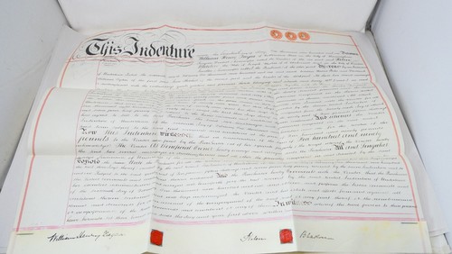 Vellum Legal Indenture Document Acocks Green Property 1901 Lease Transfer